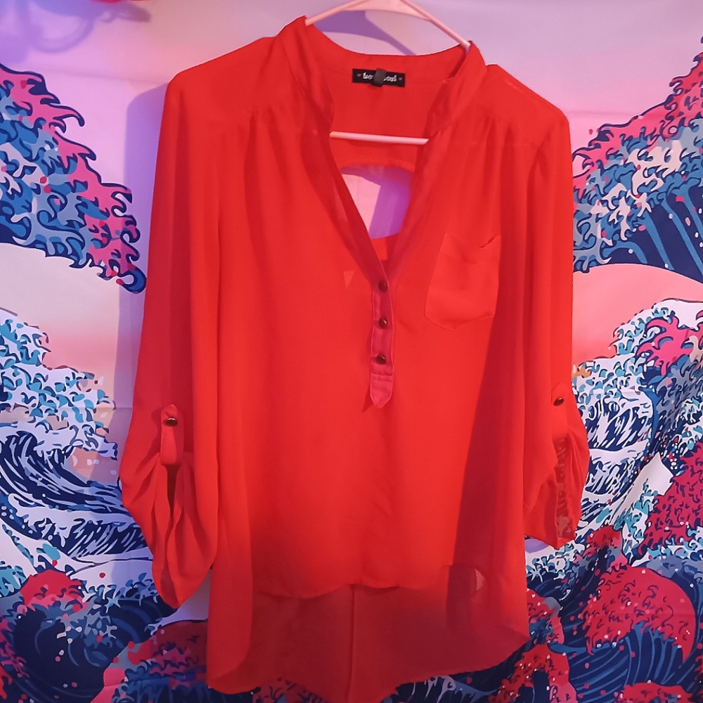 Heart Soul Sheer Blouse